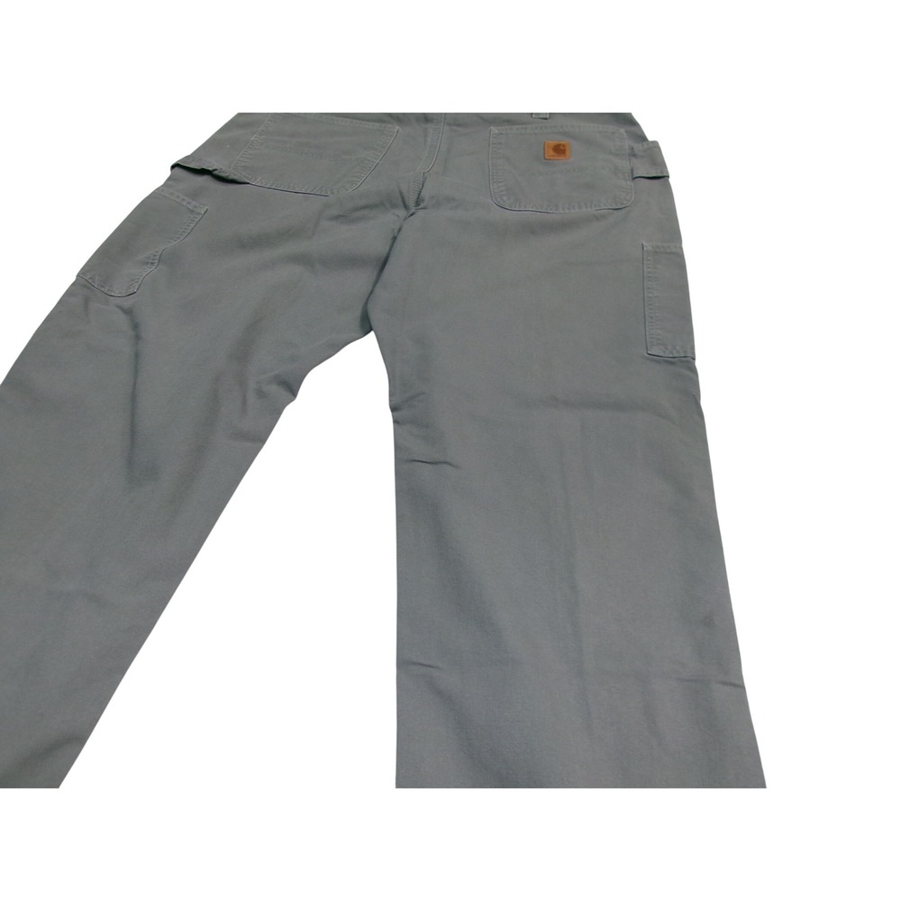 Carhartt Work Pants‎ Khaki Canvas Cargo Utility Men Size 39x29 - Picture 5 of 6